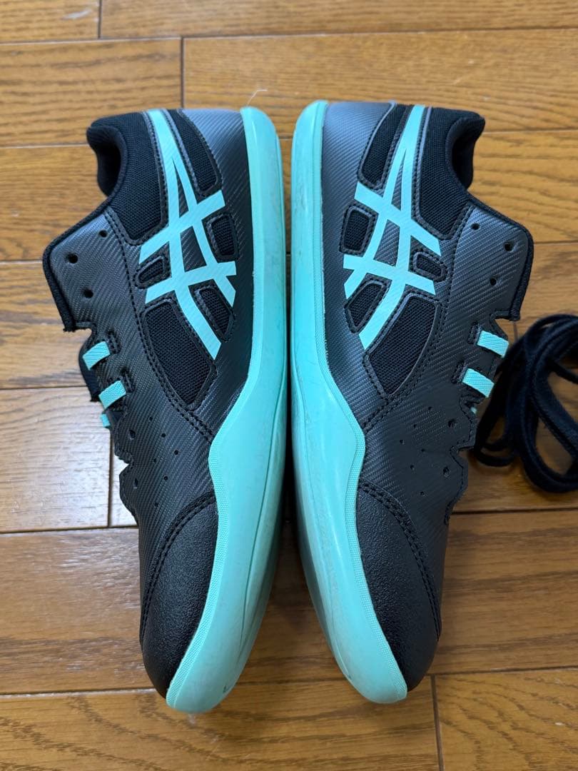 asics 27.5cm 砲丸投 円盤投 ハンマー投 投てき用シューズ