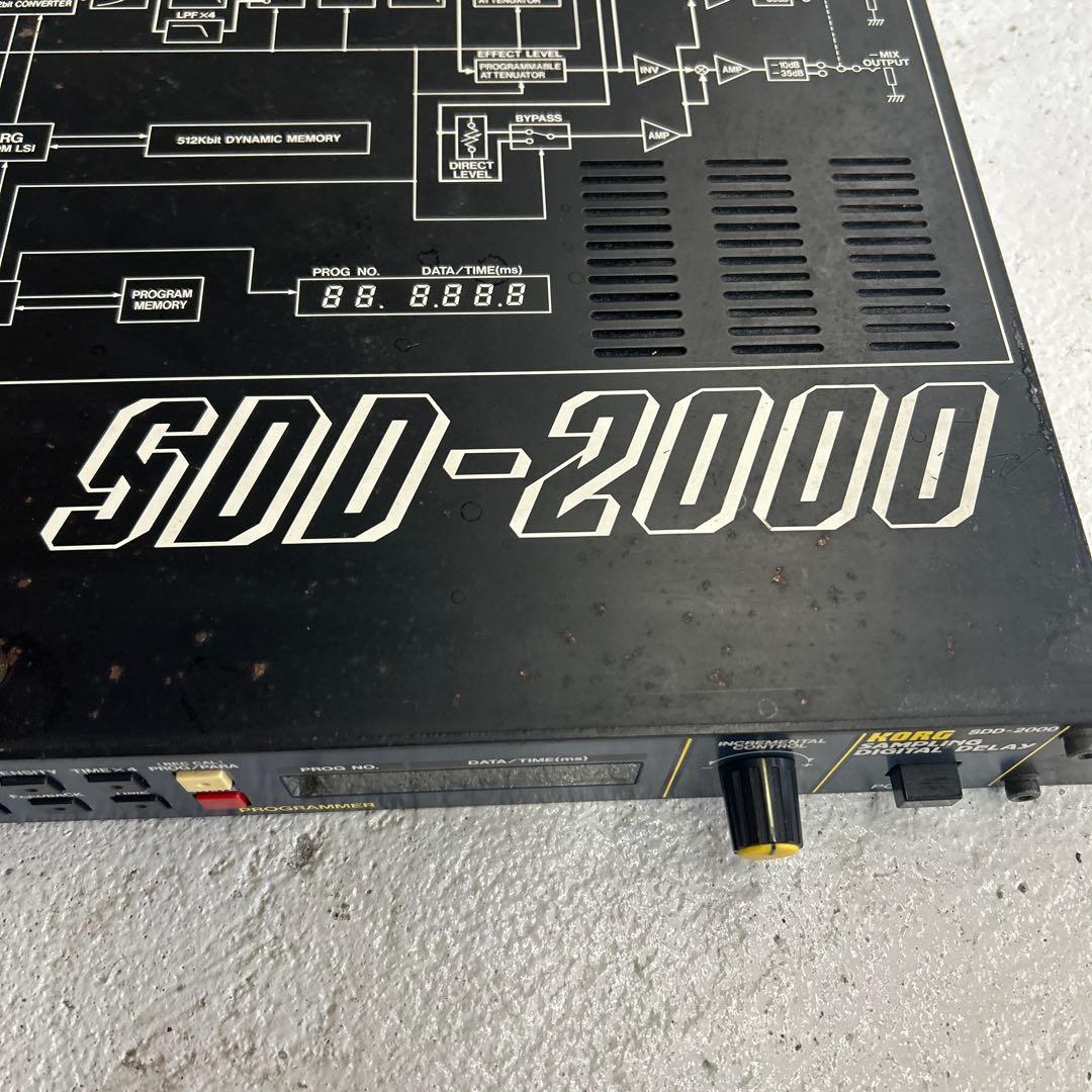 KORG SDD-2000（デジタルディレイ／ギターエフェクター）
