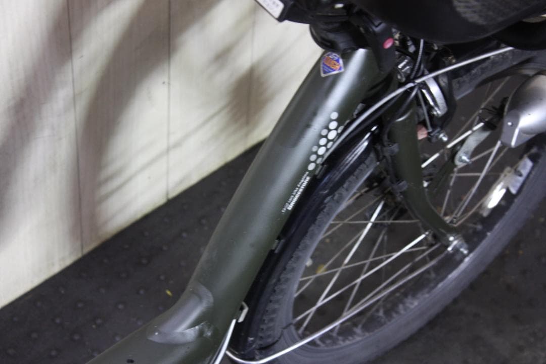 ブリヂストンアンジェリーノプティットe A20L85 20型8.7AH 無光沢緑