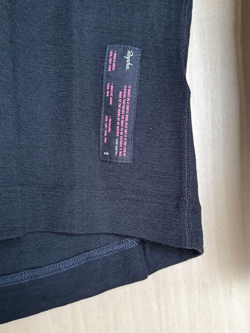 新品未使用‼️Rapha ラファ メリノ ロングスリーブベースレイヤー ブラックS