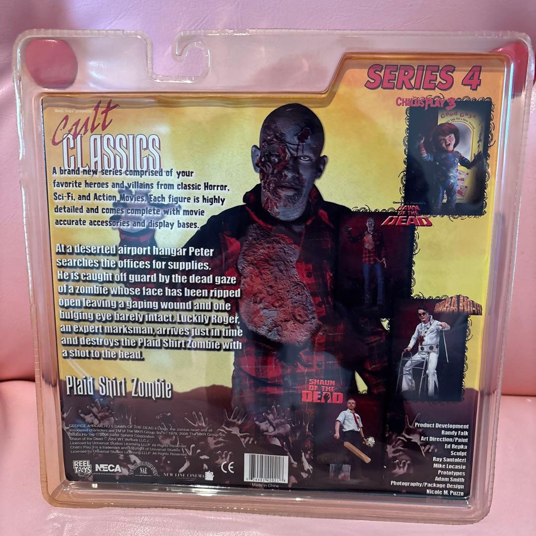 SF・ファンタジー・ホラー NECA Cult Classics 4 Plaid Shirt Zombie