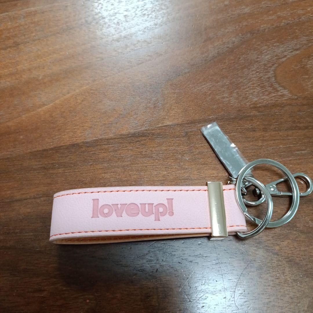 love up! キーホルダー　ピンク　ポルノグラフィティ　fcuw6
