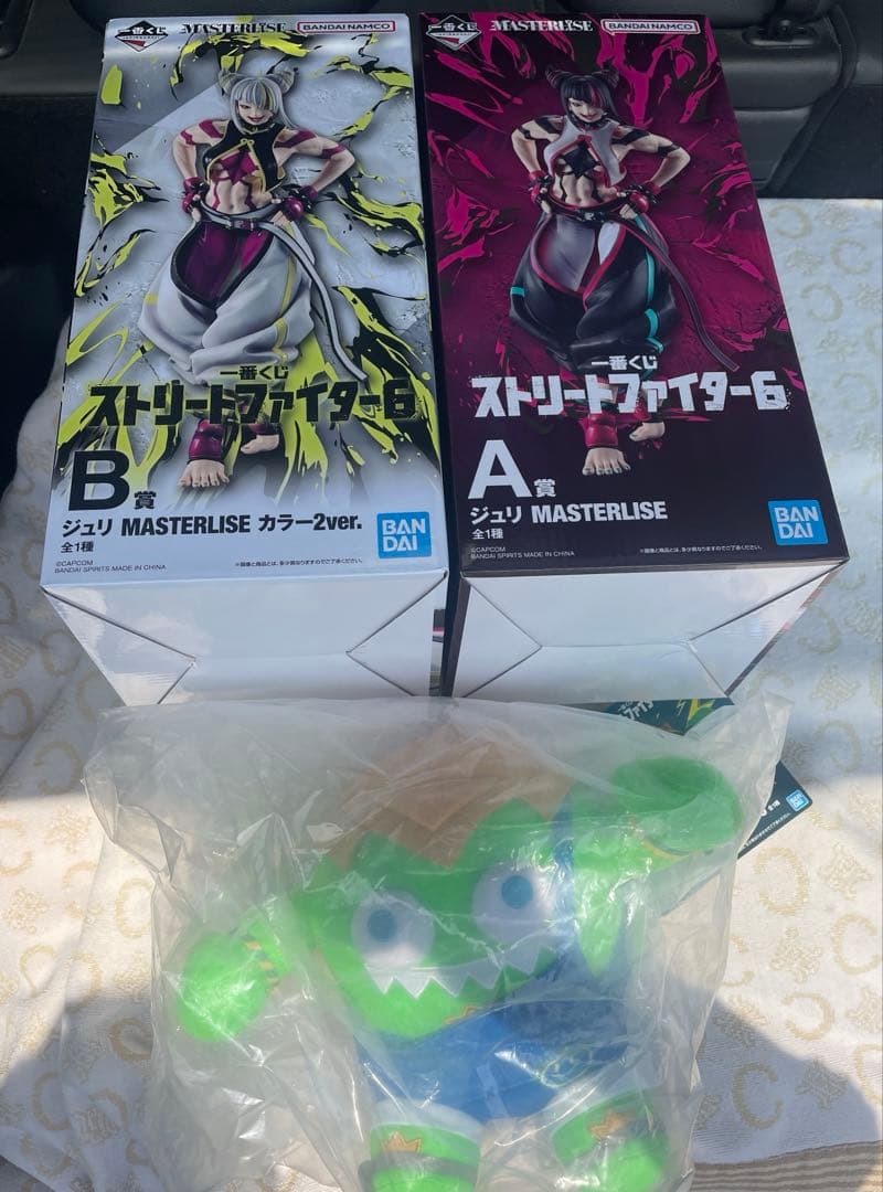 一番くじ　ストリートファイター6 Ａ賞Ｂ賞ジュリSETプランカＣ賞付