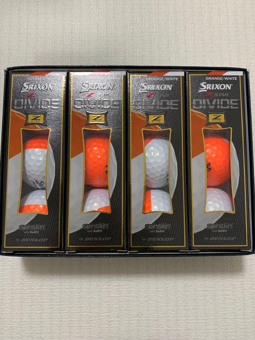 超希少Srixon Z-STAR divide オレンジ　1ダース