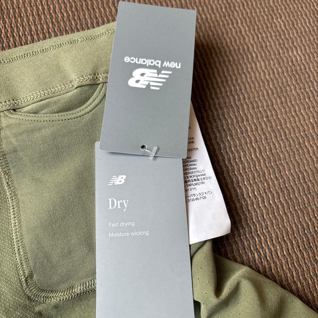 New Balance ショートパンツ オリーブグリーン　レディース　L