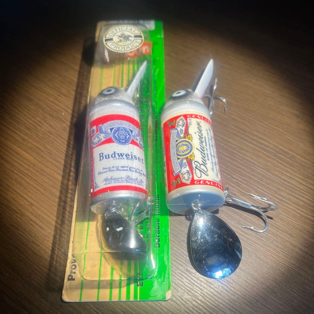 ボ*ス様 Heddon Budweiser トップウォーター ルアー 縦、横、２