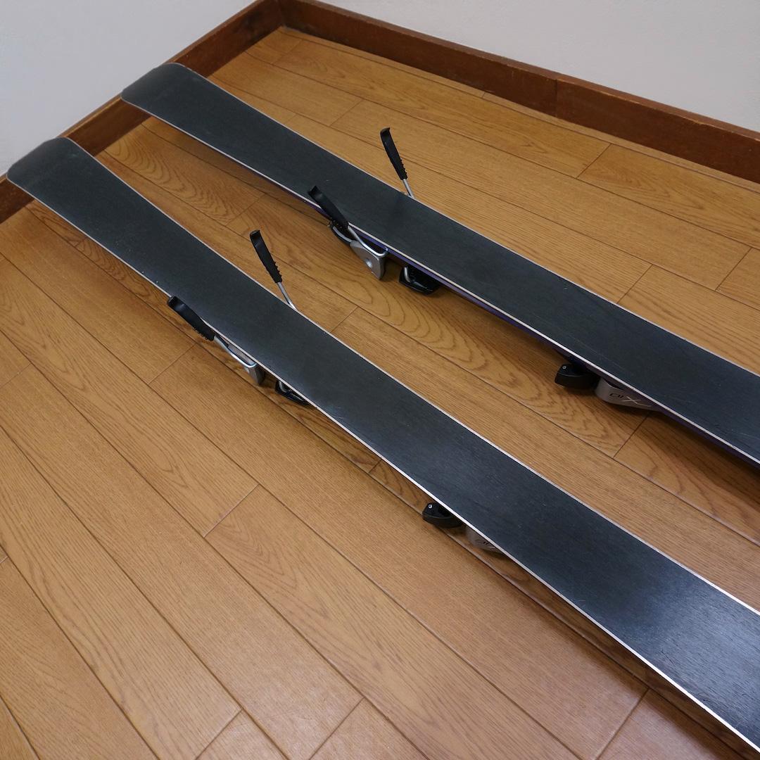 メンテ済 150cm 靴24cm BLUEMORIS B×B 女性用スキーセット