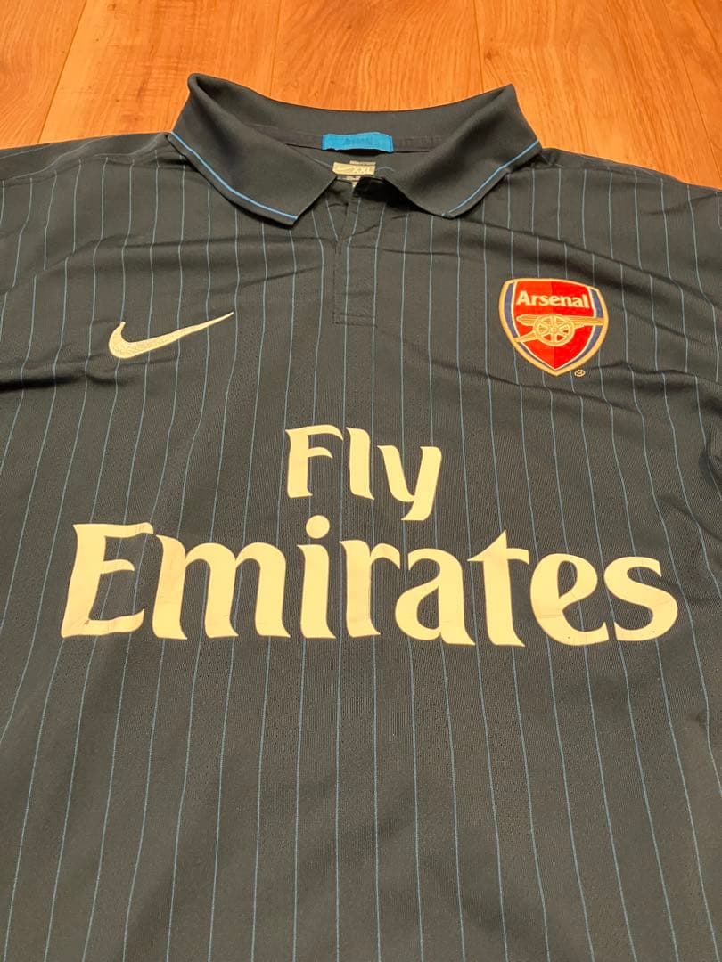 NIKE アーセナル ユニフォーム Fly Emirates ストライプ