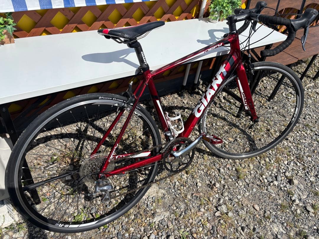 a*k様 GIANT DEFY レッド ロードバイク