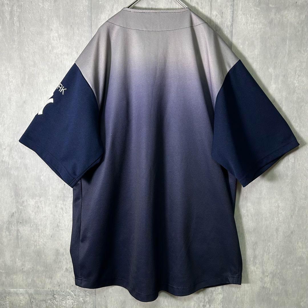 希少 Puma × MLB 公式 ヤンキース ベースボールシャツ ヴィンテージ
