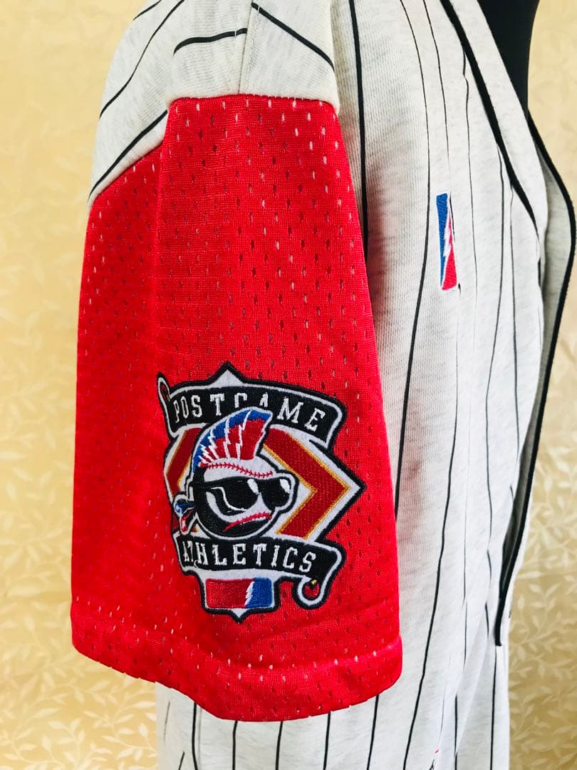 希少美品 MLB アリーグ アスレチックス ポストゲーム レプリカユニフォーム