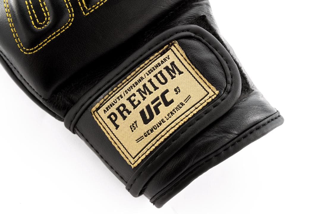 【最高級本革】UFC公式 オープンフィンガー MMAトレーニンググローブ 総合