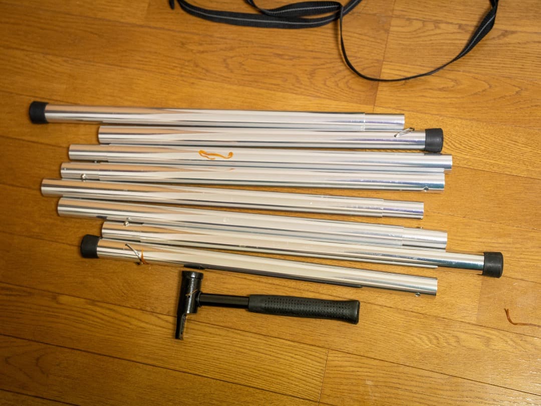 OGAWA ツインピルツフォークTC ＋二股ポール2 ＋ハーフインナーセット