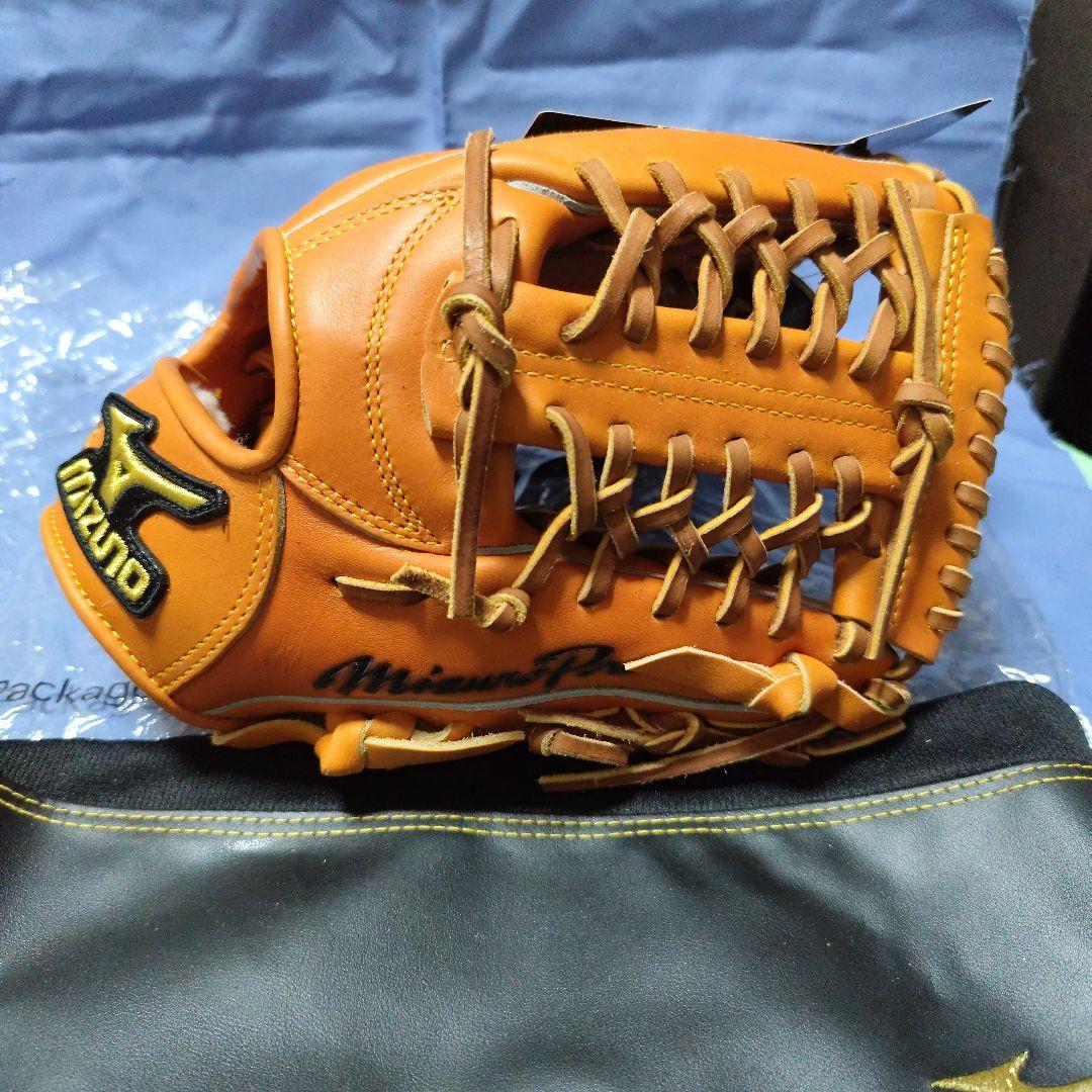 Mizuno Pro 軟式野球グローブ オレンジ(未使用)
