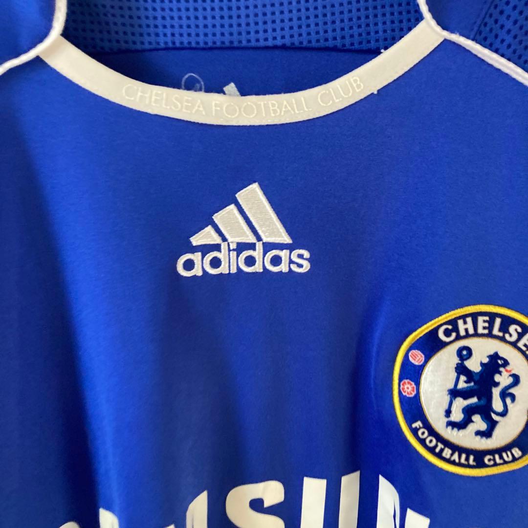 チェルシーFC ユニフォーム　ゲームシャツ　長袖 adidas Lサイズ