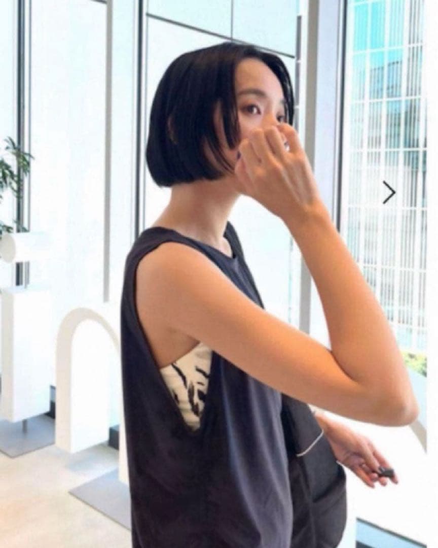 エミヨガ emmi yoga ロングタンクトップ M