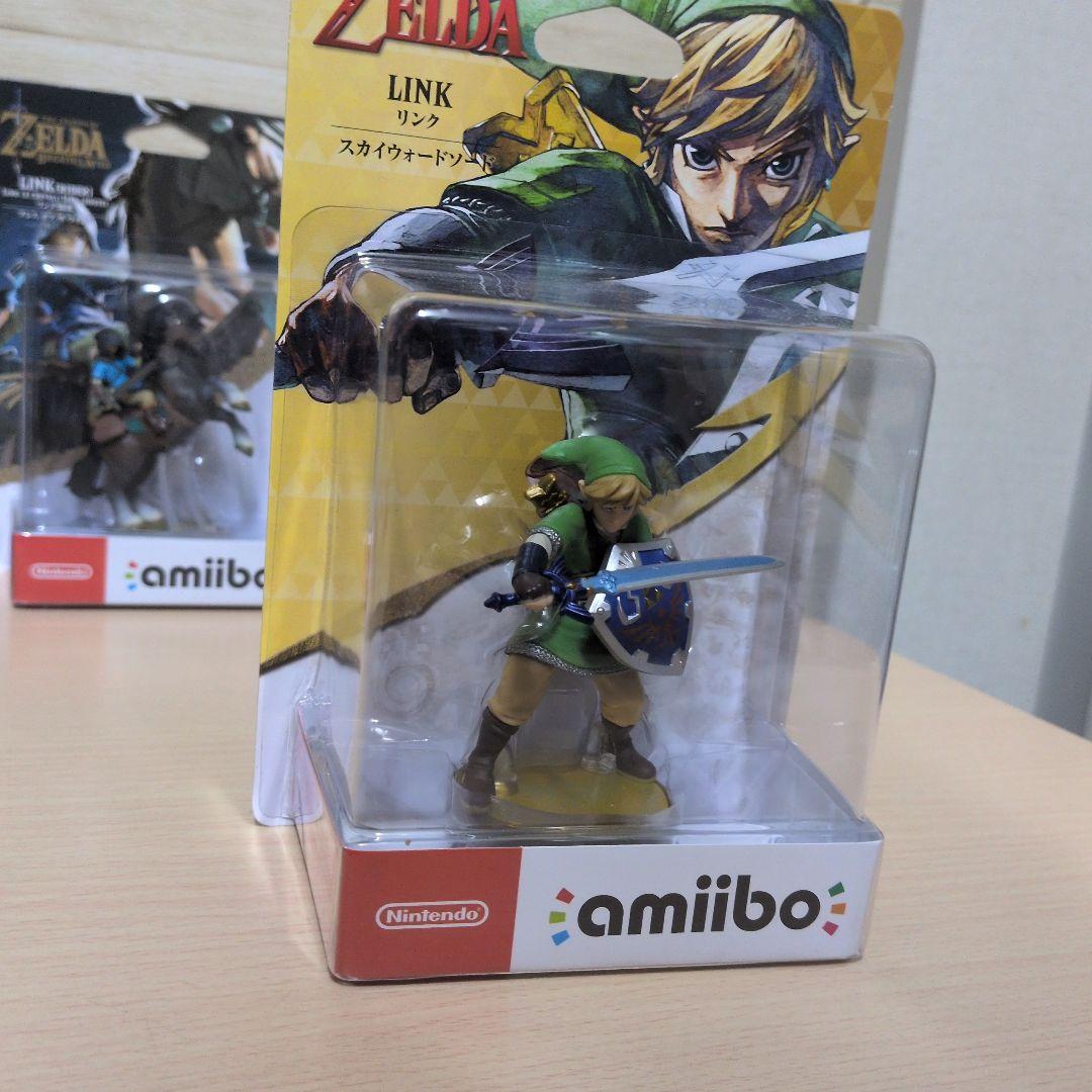amiibo ゼルダの伝説 リンク 4種セット ②