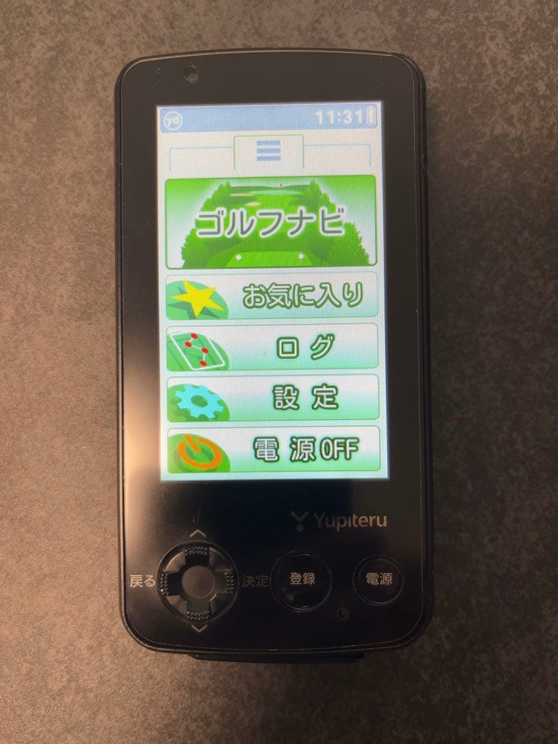 ゴルフナビ　ユピテル　YGN6200 充電ケーブル&取扱説明書&箱付き