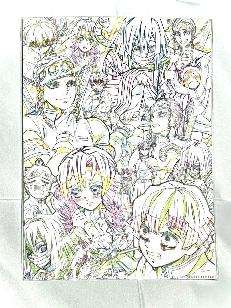 即購入可 鬼滅の刃 絵巻カフェ クリアファイル コンプセット ufotable