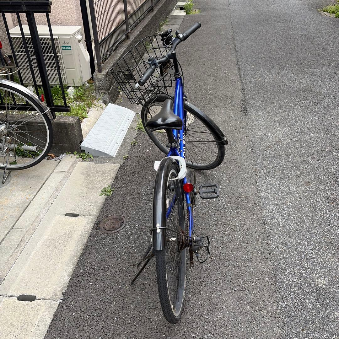 ジュニア自転車　青