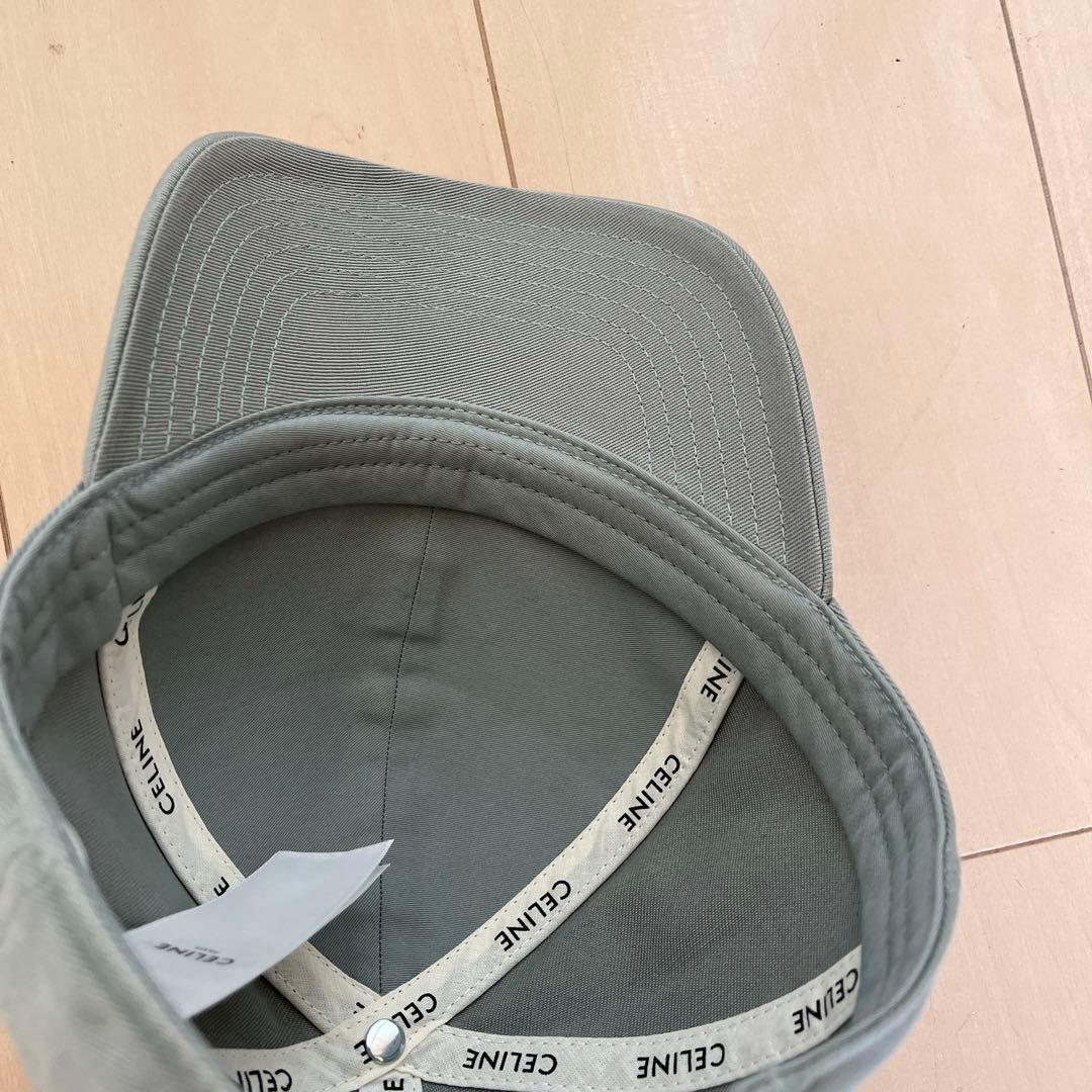 値下げ！CELINE ロゴ入りキャップ　正規品