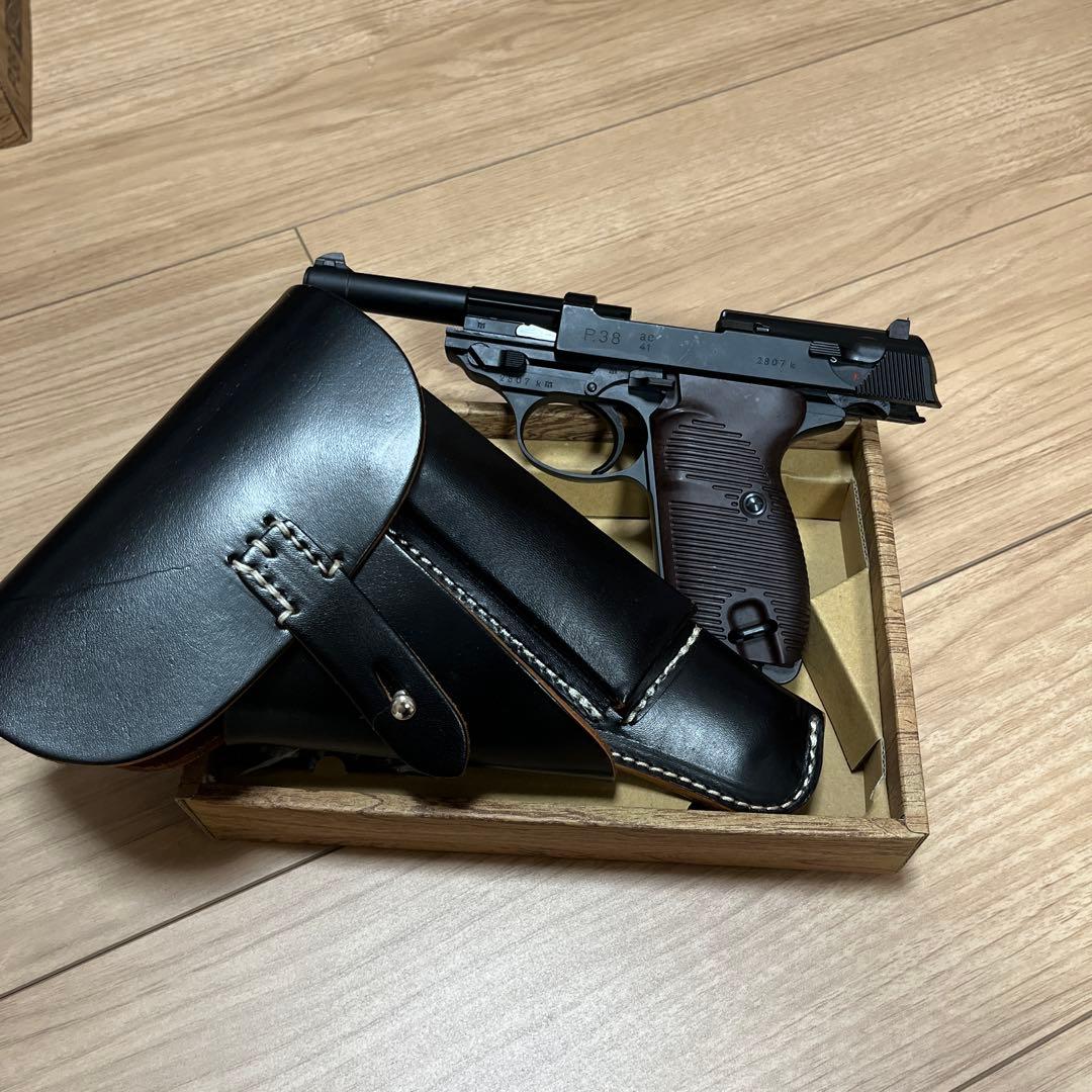 Walther P38 モデルガン ホルスター付き