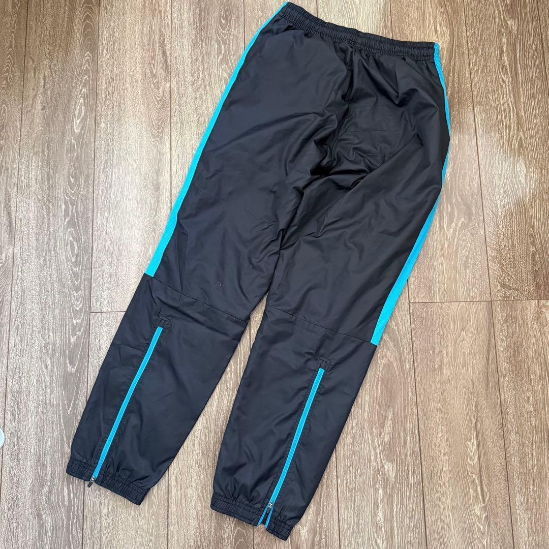 美品 PUMA サッカー 裏起毛 ピステ・ウィンドブレーカー 上下セット L