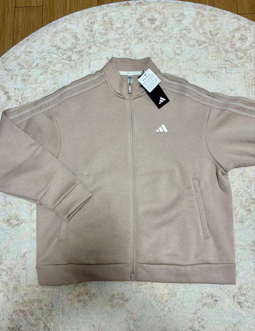 【adidas】ゴルフウェア セットアップ 裏起毛 ジャケット &スカート L