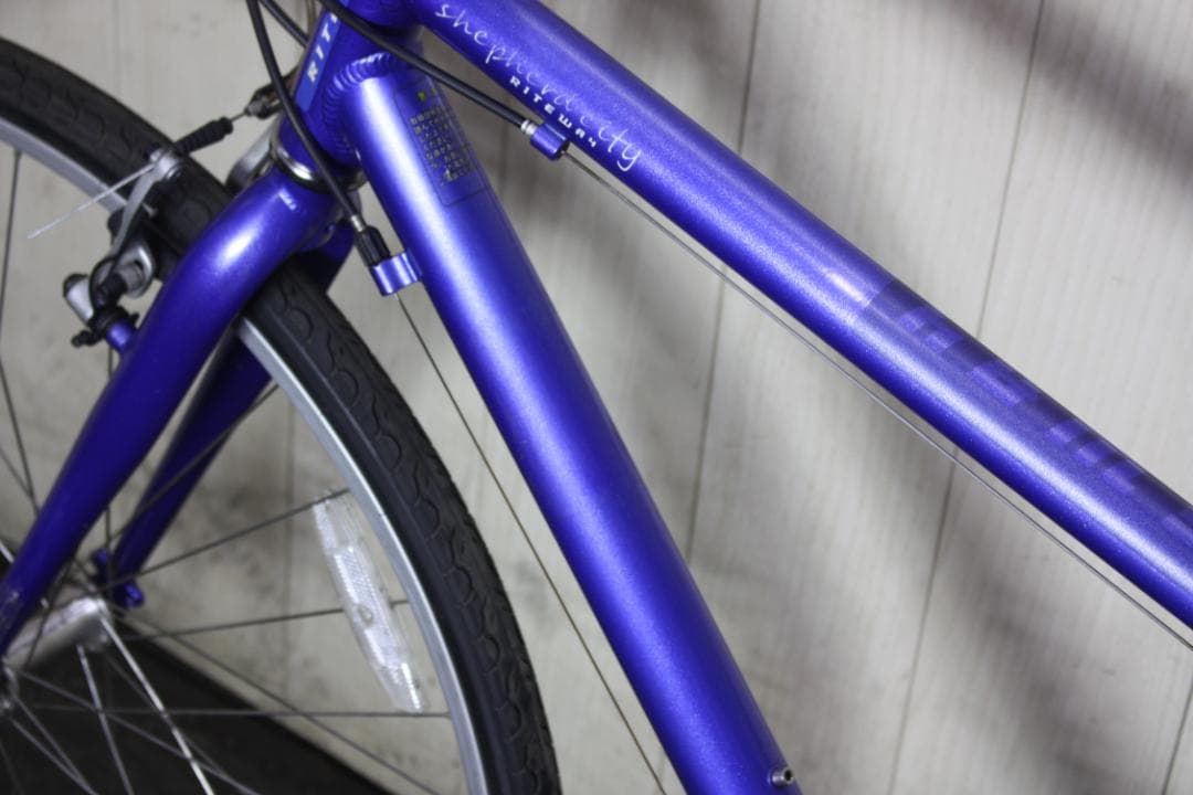 RITEWAYシェファード CITY 700C アルミ 24速 470mmクロス