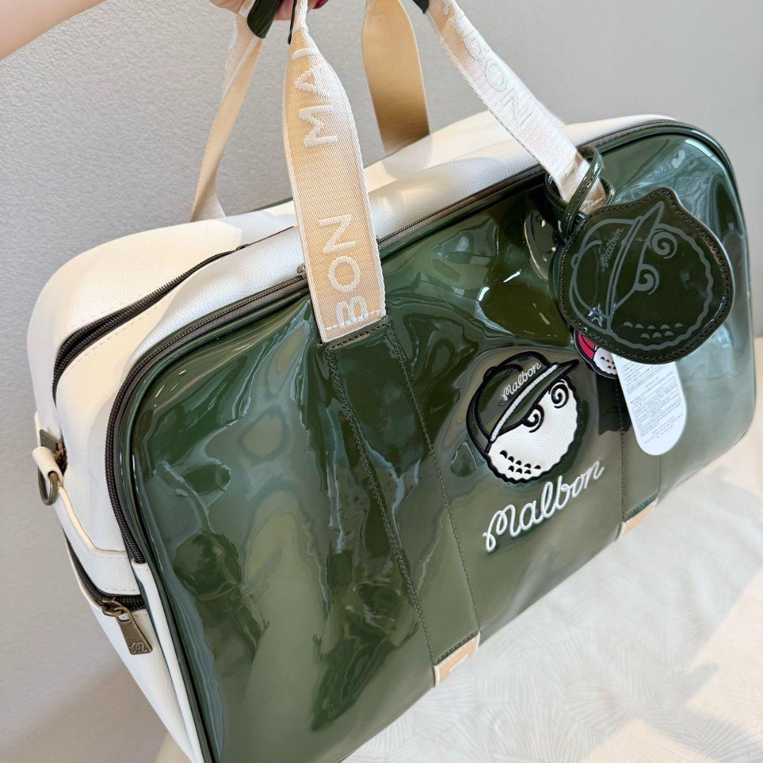 新入荷★マルボンゴルフボストンバッググリーン