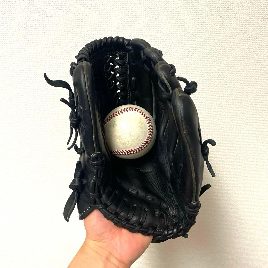 354 ミズノ グローバルエリート 型抜群 即戦力 軟式 少年 内野手用グローブ