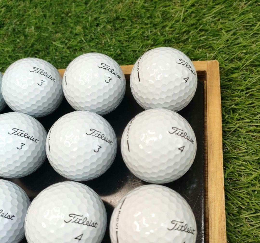 最新タイトリストPROV1　2025年モデル優良ロストボール20個。