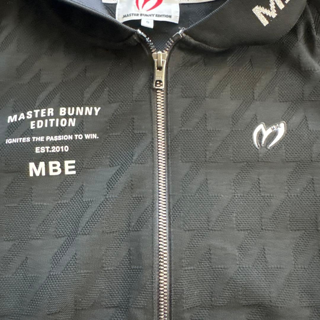 MASTER BUNNY EDITION ブラックジップアップパーカー　0