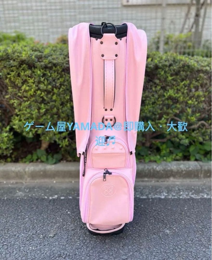【即発送】 G/FORE ジーフォア ゴルフ キャディバッグ スタンド型 ピンク