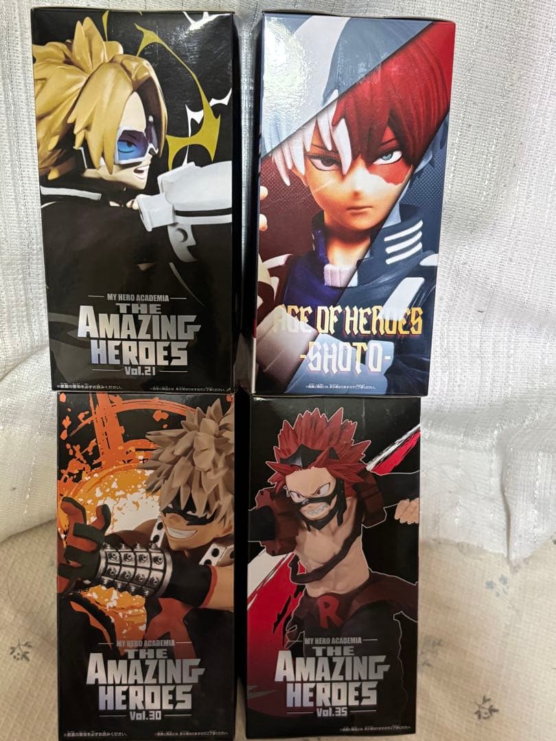 僕のヒーローアカデミア AMAZING HEROES フィギュアセットまとめ売り