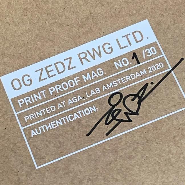 ZEDZ　DUCK FLAVOUR, 2020