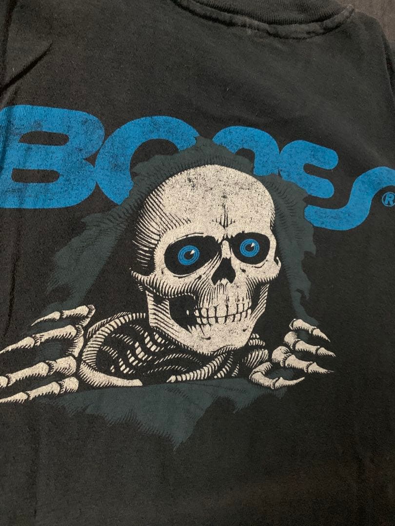 vintage powell peralta bones Tシャツ のぞき