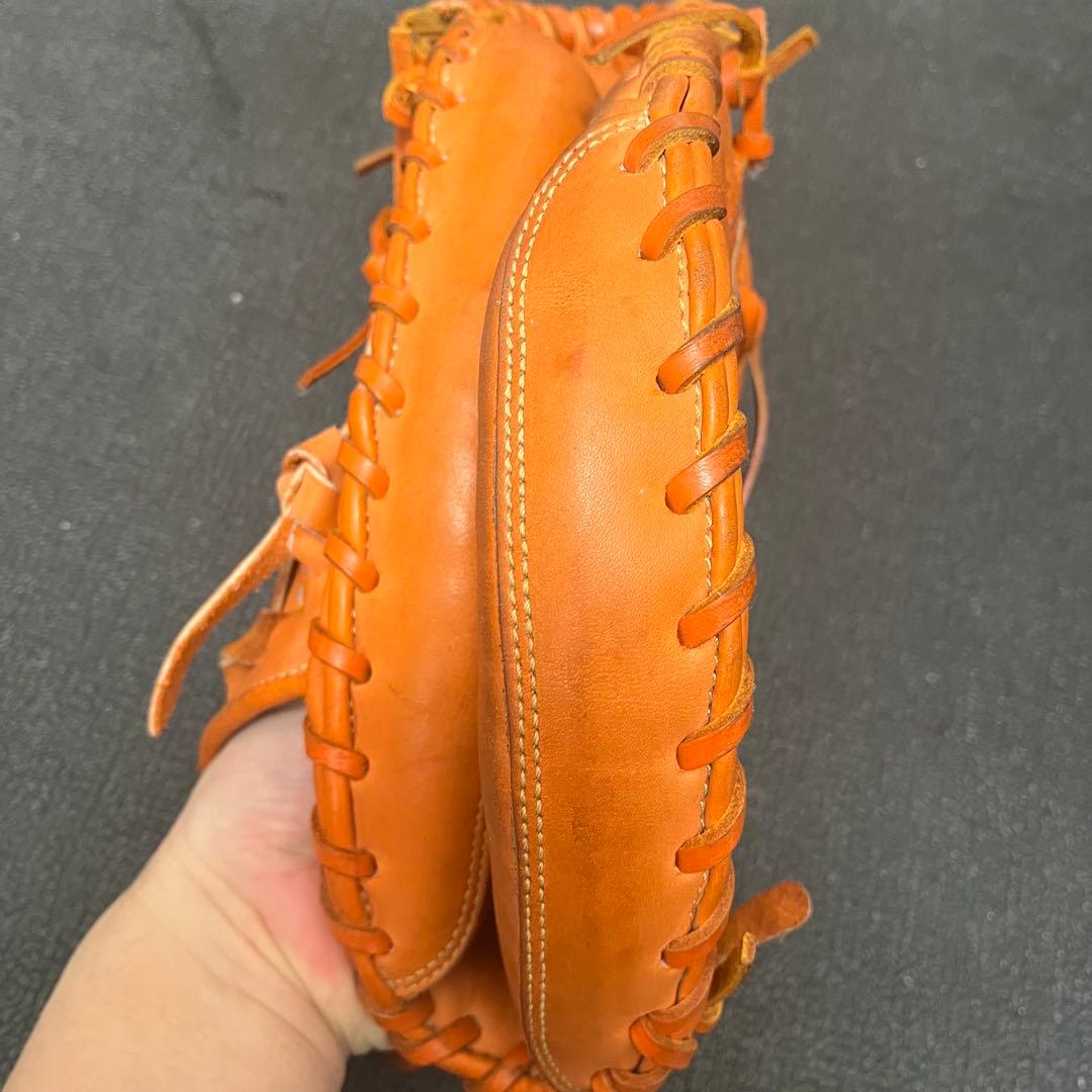 SSK 大人用 軟式 野球 グローブ キャッチャーミット 紐切れ皮破れ無し172