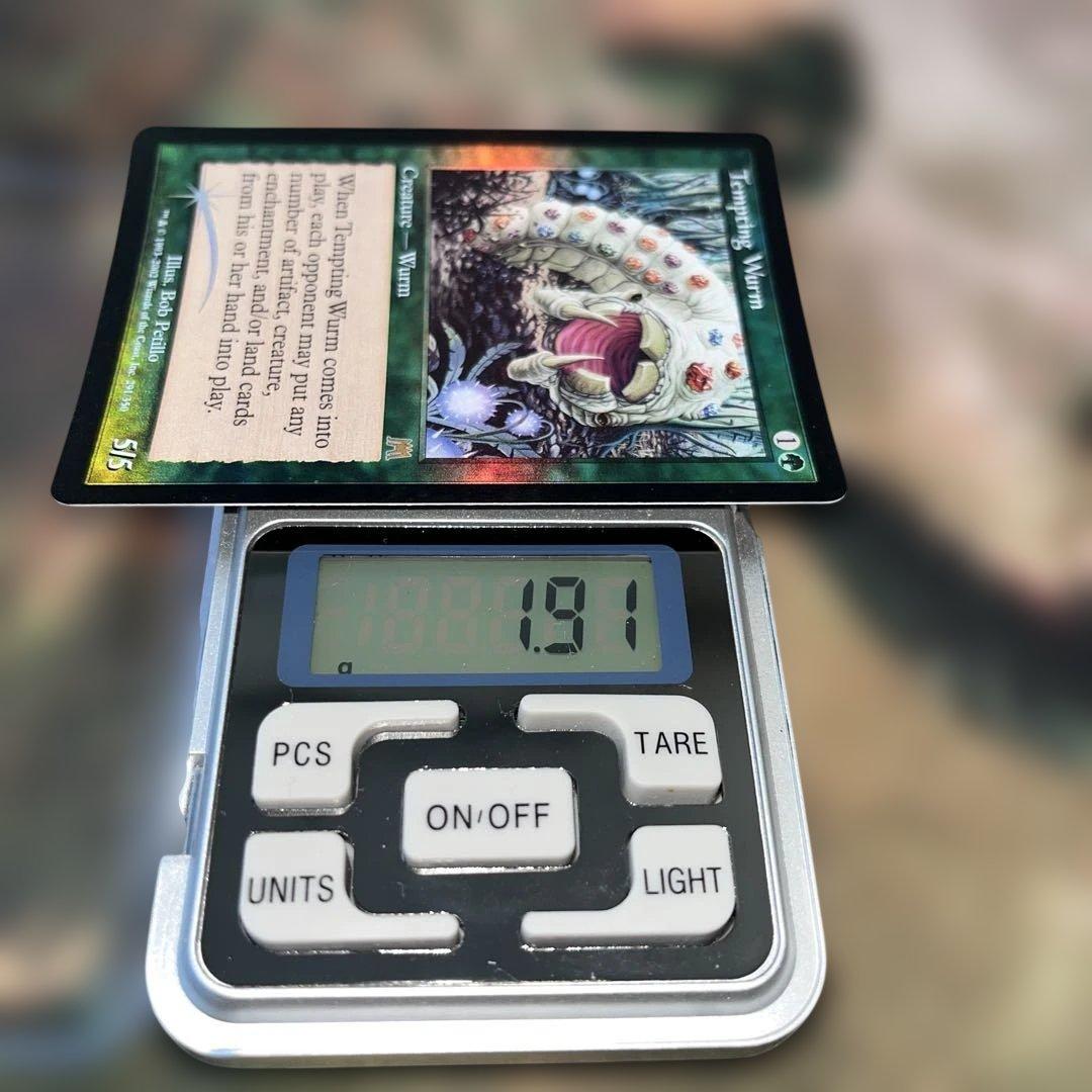 マジック：ザ・ギャザリング MTG Tempting Wurm ONS ENG foil