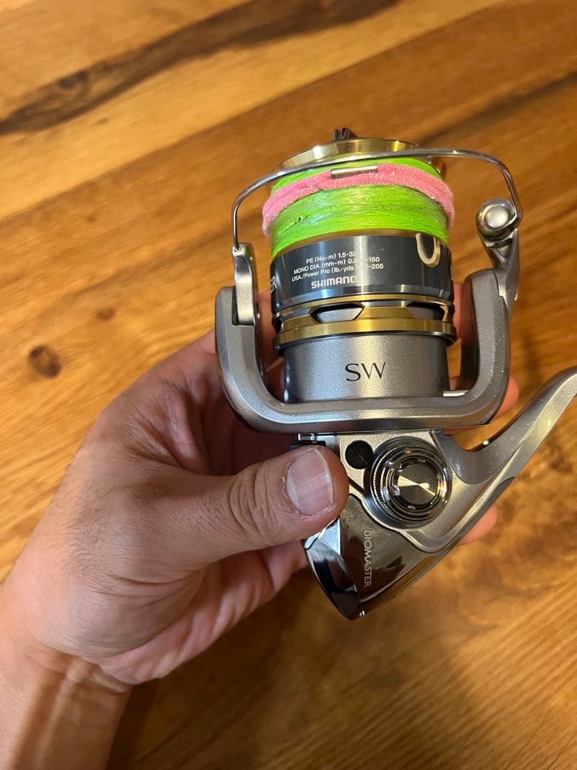 SHIMANO 4000 スピニングリール　バイオマスターHG 美品
