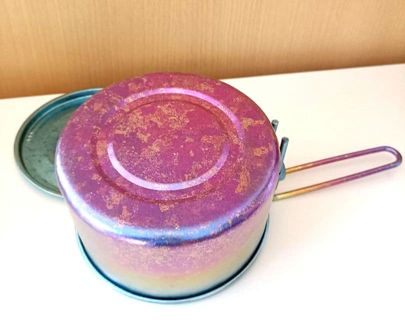 【新品未使用品】TiToTitanium可愛らしい鍋1l