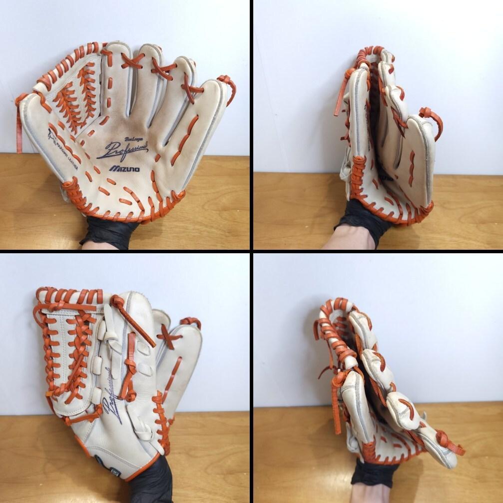 ミズノ 小笠原道大モデル 廃盤品 激レア 限定 巨人カラー 内野用 軟式グローブ