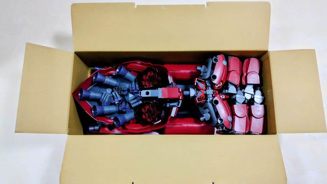 HGネオ・ジオング素組み完成品＋拡張エフェクトユニット “サイコシャード”