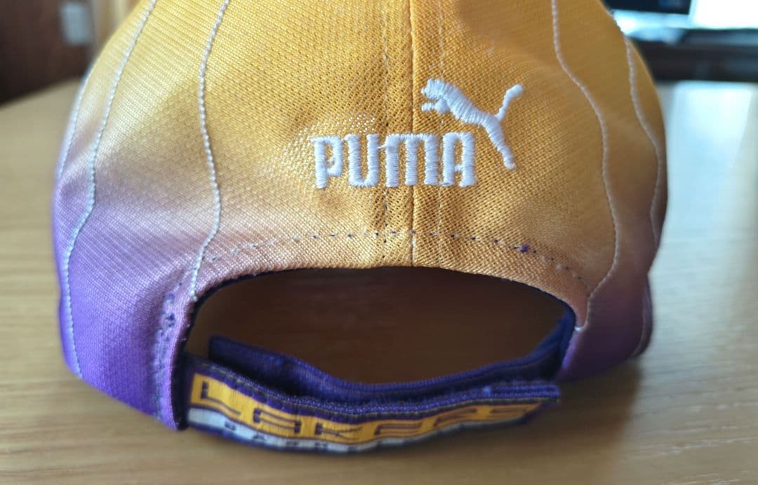 ロサンゼルス・レイカーズ　NBA PUMA キャップ 2001年現地購入2点
