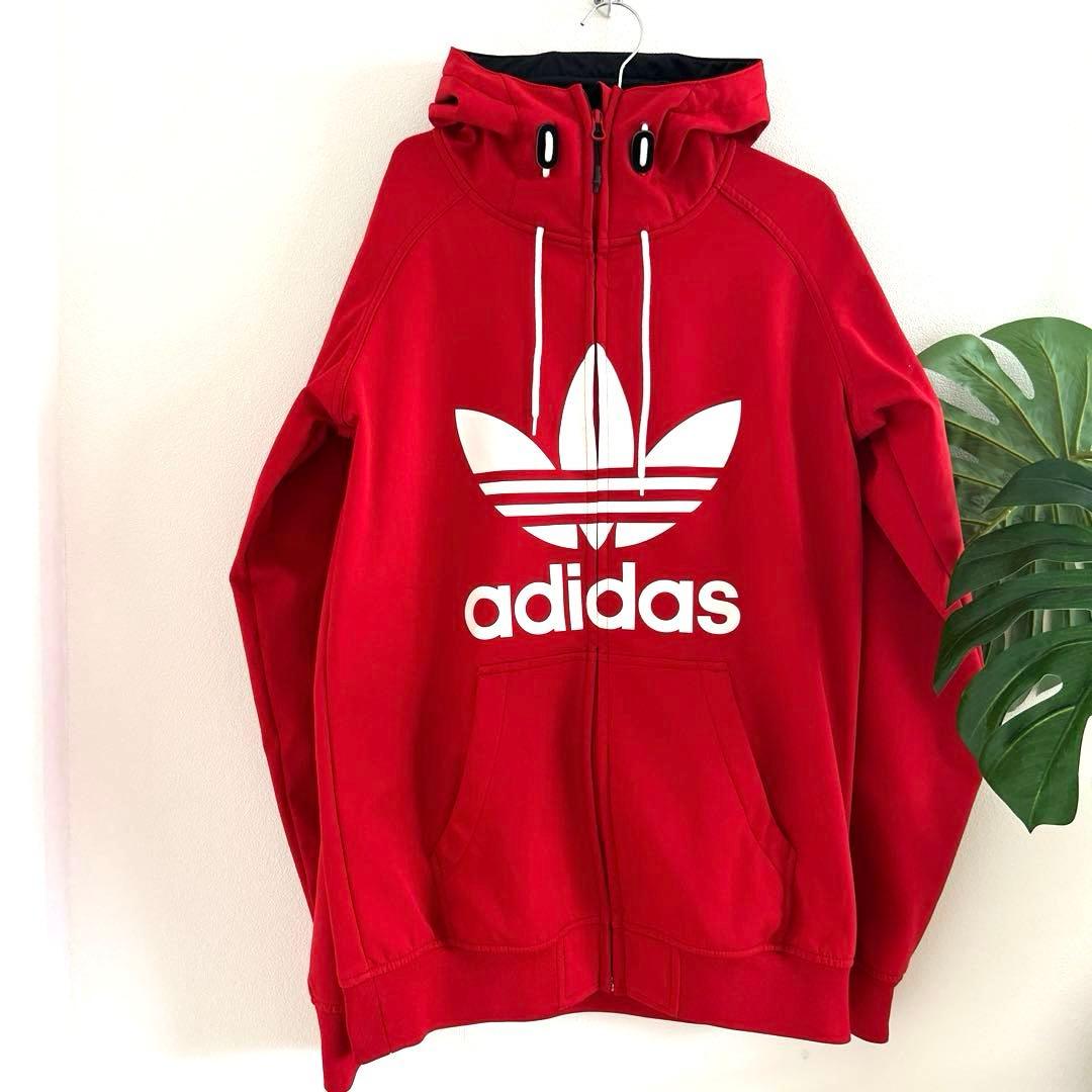 【adidas】スノーボードウェア（サイズXS／レッド）