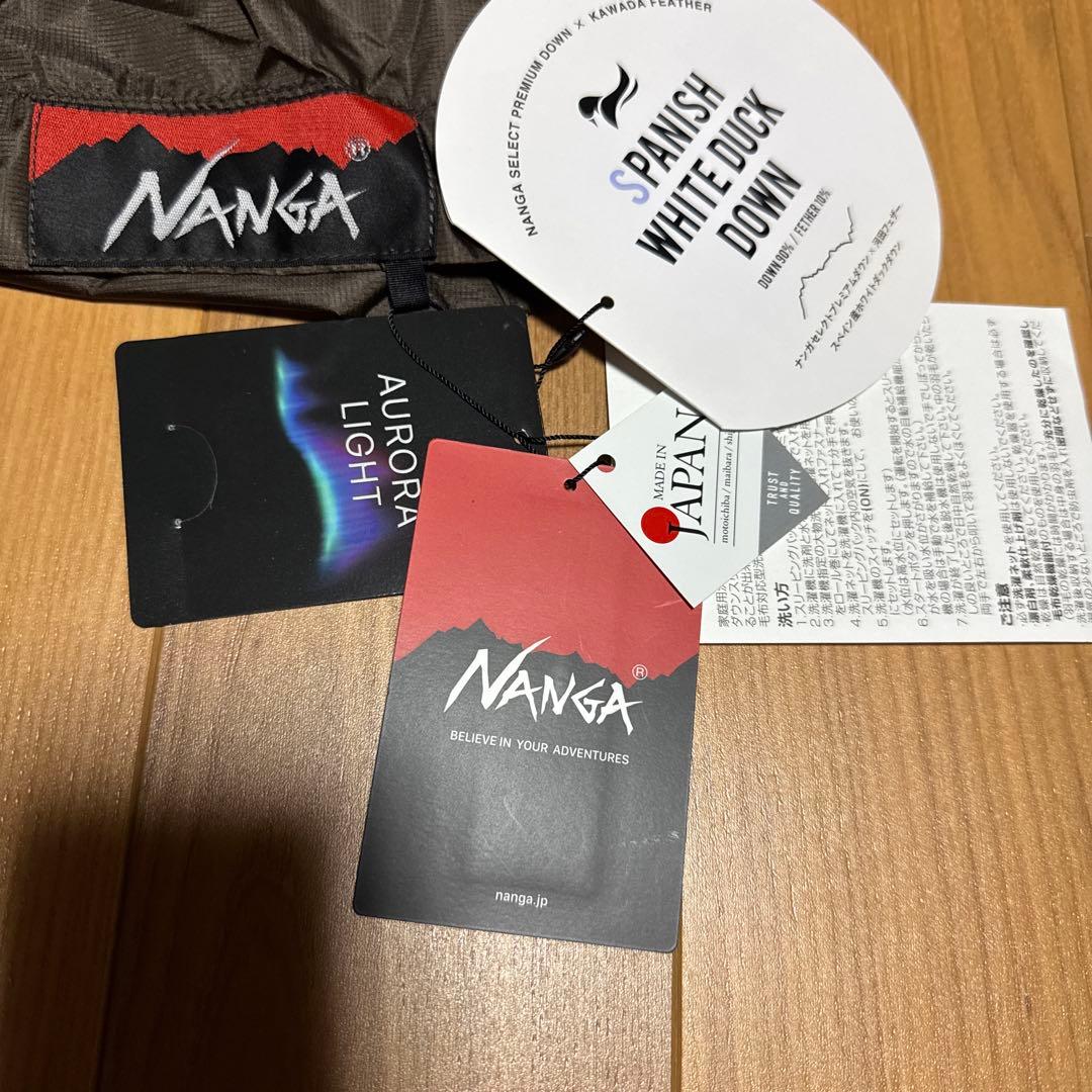 NANGA オーロラライト900DX 寝袋　シュラフ