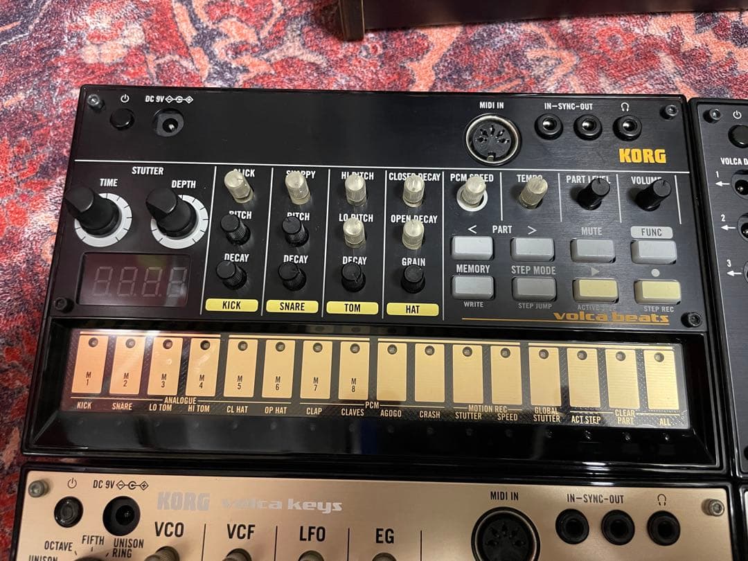 KORG volcaシリーズ ５台セット+SEQUENZスタンド