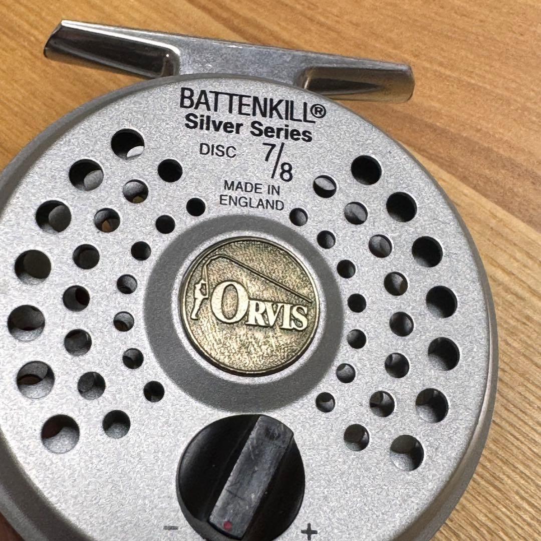 ORVIS BATTENKILL Silver Series 7/8フライリール