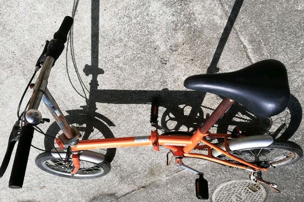 お値下げ！折り畳み自転車　MOBILLY