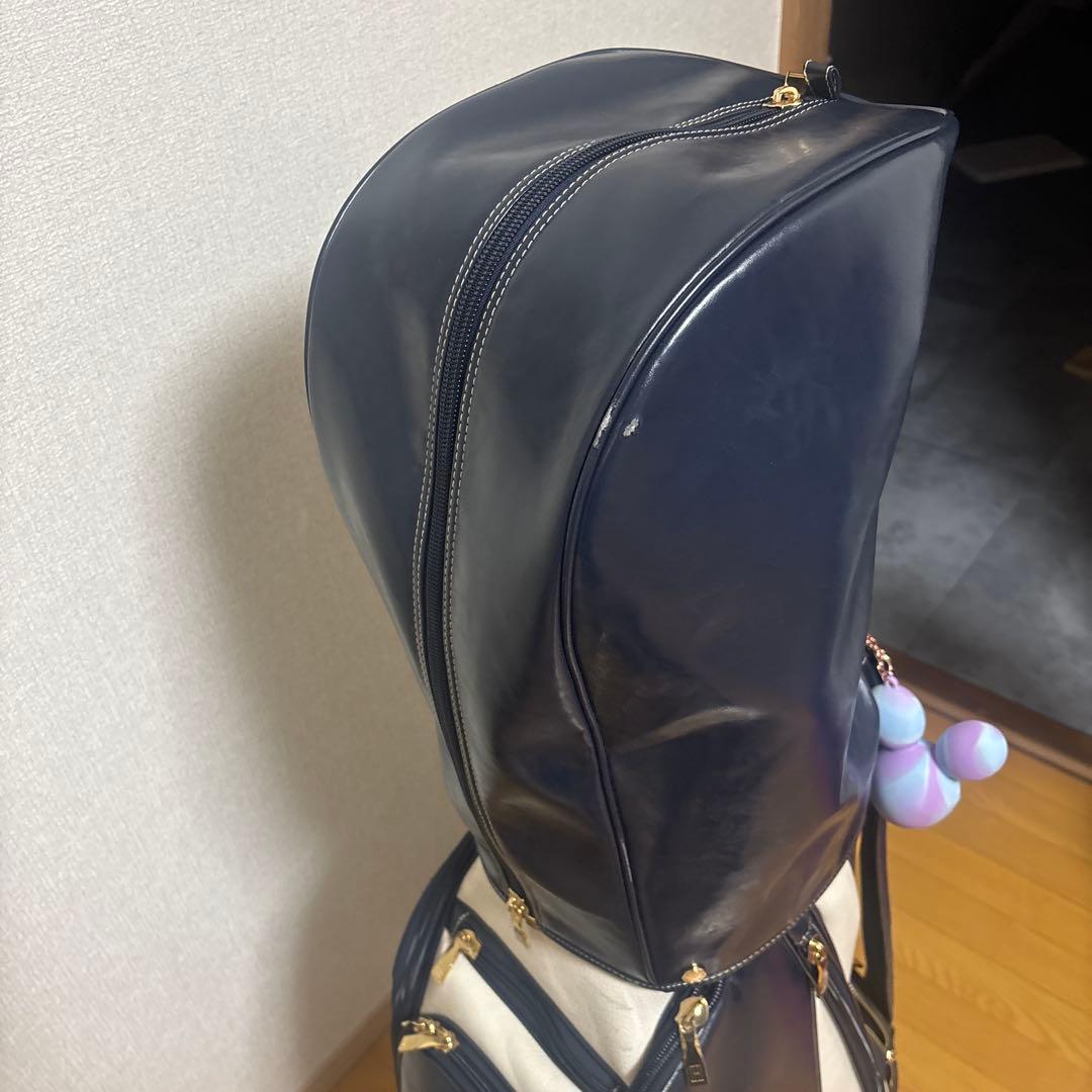   キャディバッグ ネイビー